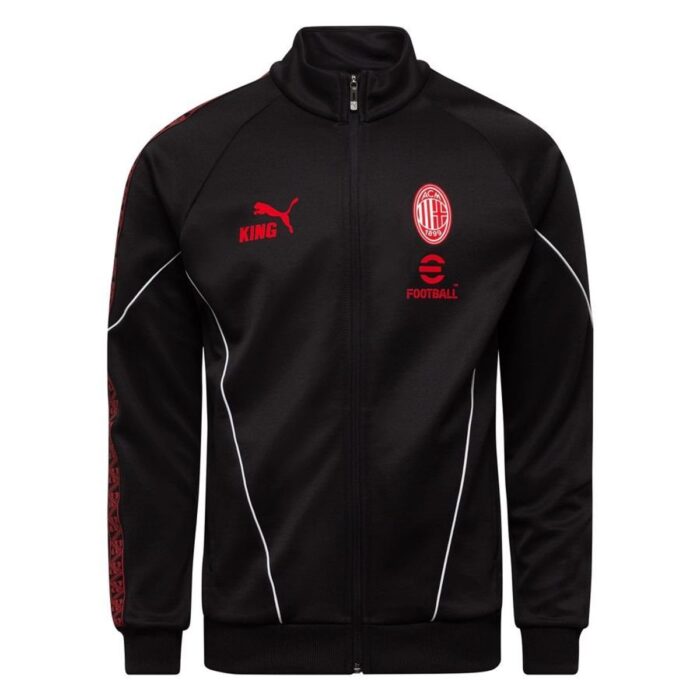 Milan Track Jacket King Anthem - PUMA Black/For All Time Red