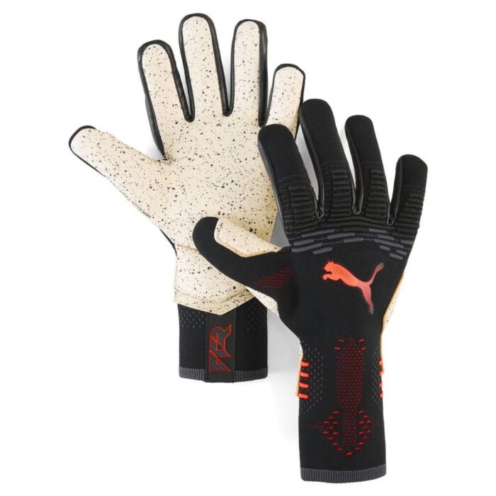 PUMA Goalkeeper Gloves Future Ultimate NC Eclipse - PUMA Black/Glowing Red