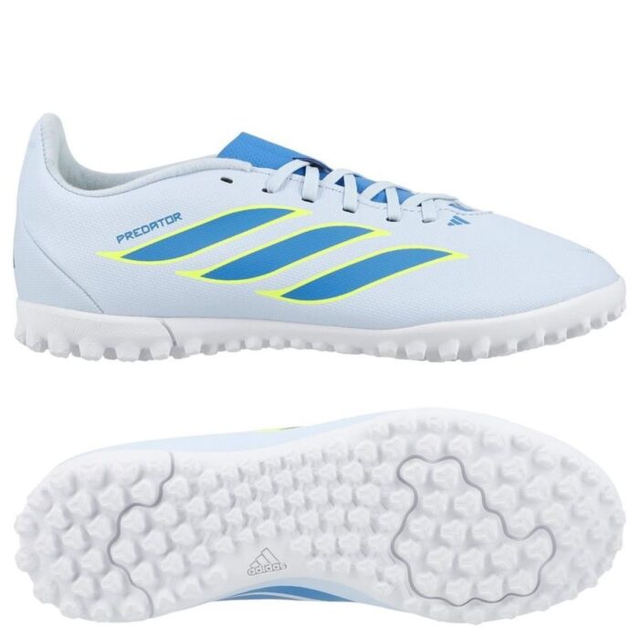 adidas Predator Club TF Ice Cold Precision - Crystal Sky/Ray Blue/Solar Yellow Kids