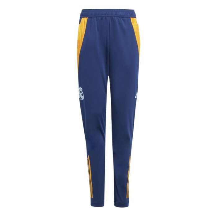 Real Madrid Training Trousers Tiro 24 - Team Navy/Crew Orange/Glow Blue Kids