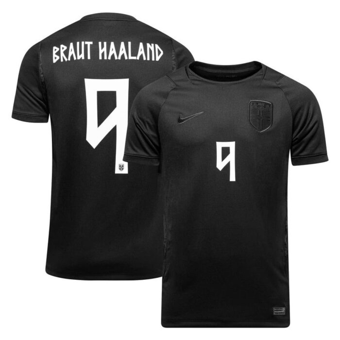 Norway Away Shirt World Cup 2026 BRAUT HAALAND 9