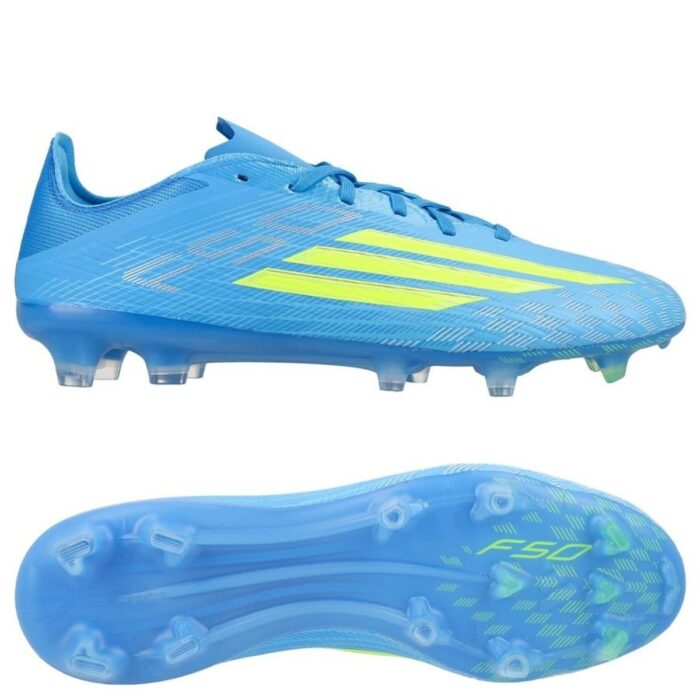 adidas F50 Pro FG Ice Cold Precision - Lucid Ray Blue/Solar Yellow/Light Utility Aqua