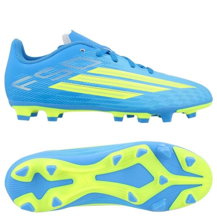 adidas F50 Club FxG Ice Cold Precision - Lucid Ray Blue/Solar Yellow/Light Utility Aqua Kids