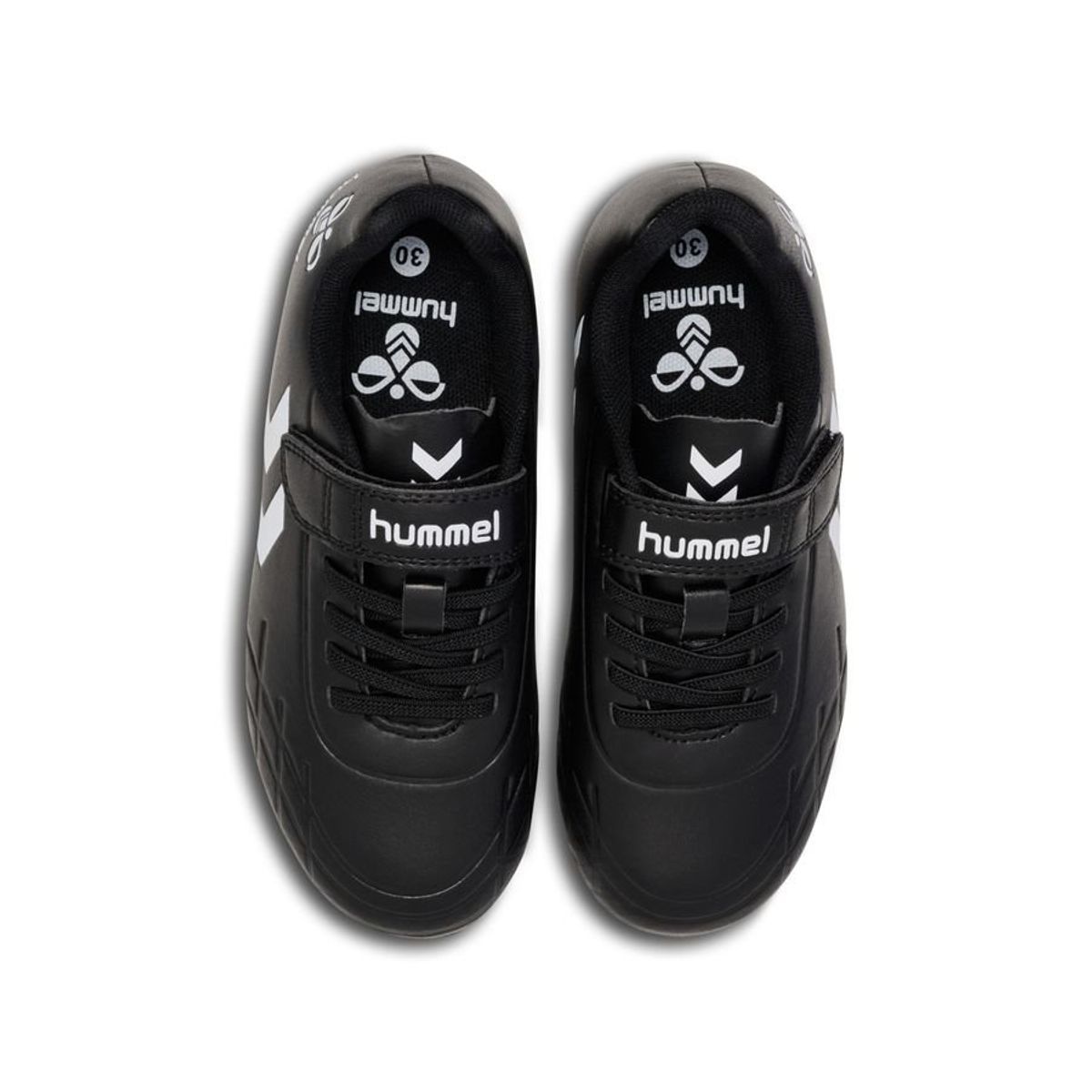Hummel Top Star Velcro FG - Black/Black Kids 6 Hummel Top Star Velcro FG - Black/Black Kids - Image 6