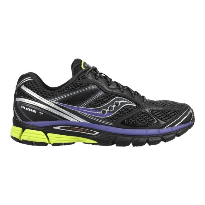 Saucony Sneaker Progrid Guide 7 Disrupt - Black/Purple/Volt