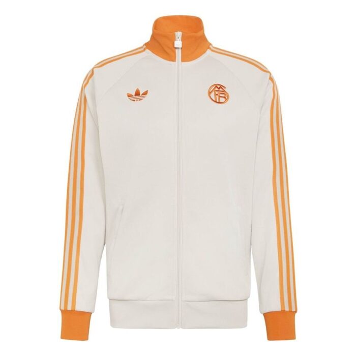 Bayern München Track Top OG - Wonder Alumina/White/Orange