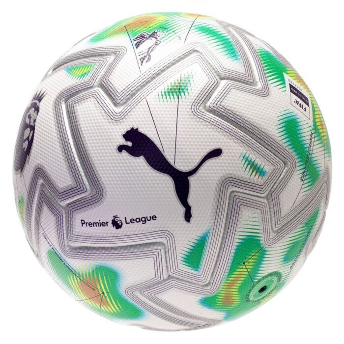 PUMA Football Premier League Orbita Ultimate (FIFA® Quality Pro) Thrill Match Ball WP - White/Multicolor