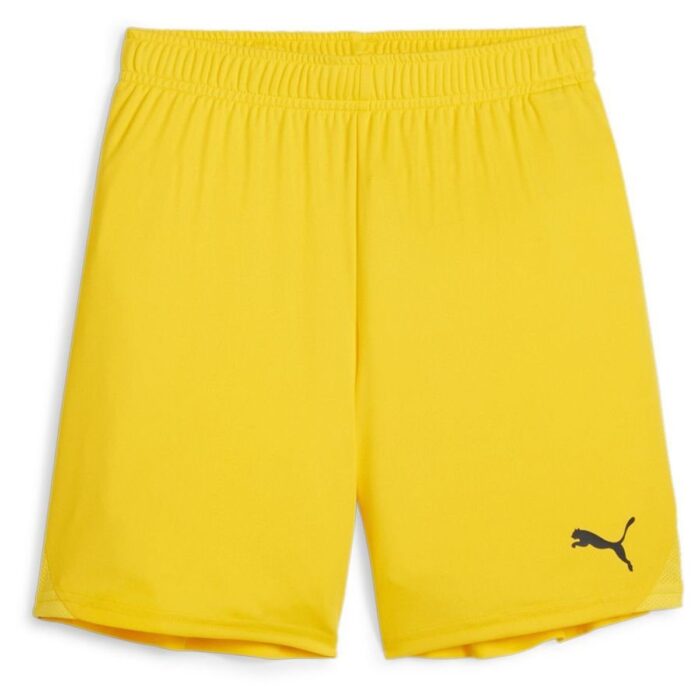 PUMA Football Shorts teamGOAL - Yellow/PUMA Black Kids