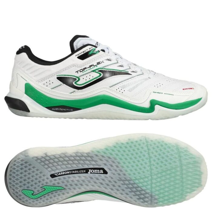 Joma Top Flex Ultimate IN - White/Green