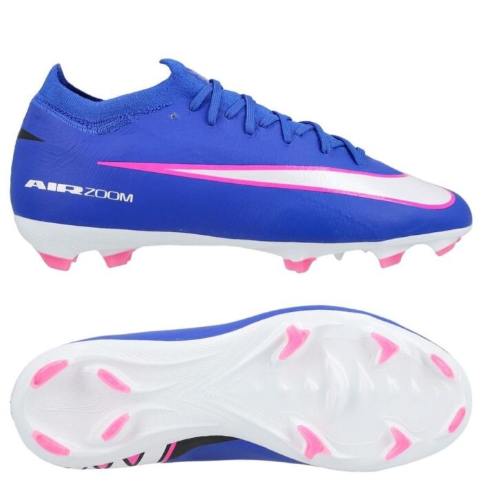 Nike Air Zoom Mercurial Vapor 16 Pro FG Attack - Racer Blue/White Kids
