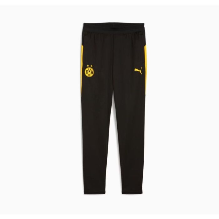 Dortmund Training Trousers - PUMA Black/Faster Yellow Kids