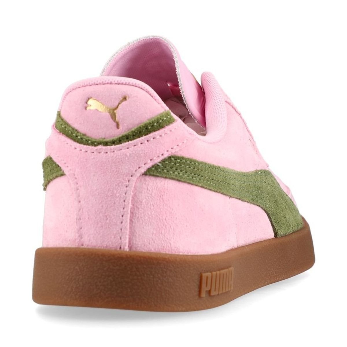 PUMA Club II Era Suede - Pink/Olive Cargo 5 PUMA Club II Era Suede - Pink/Olive Cargo - Image 5