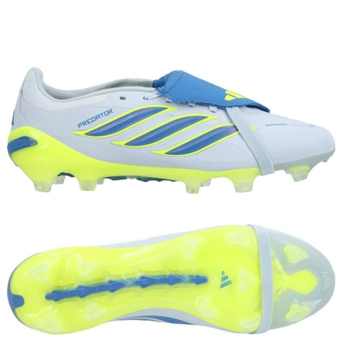 adidas Predator Pro Fold-over Tongue FG Ice Cold Precision - Crystal Sky/Ray Blue/Solar Yellow