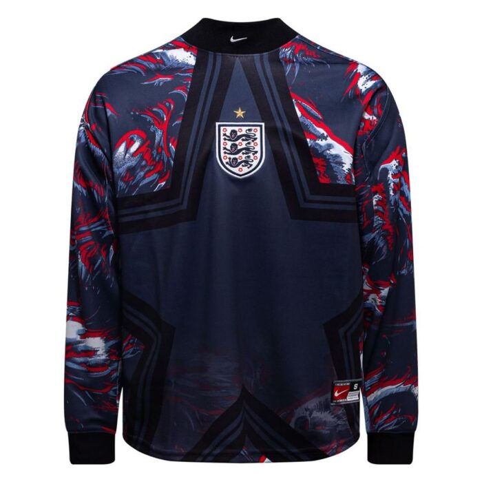 England Goalkeeper Shirt Authentic Hollywood Goalkeepers - Obsidian/Black/White