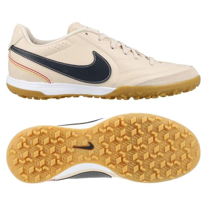 Nike Tiempo Ligera Pro Fold-over Tongue TF R10 - Pearl White/Dark Obsidian LIMITED EDITION