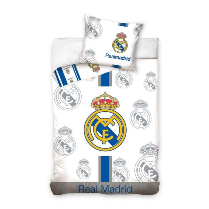 Real Madrid Bedding 140 x 200 cm - White