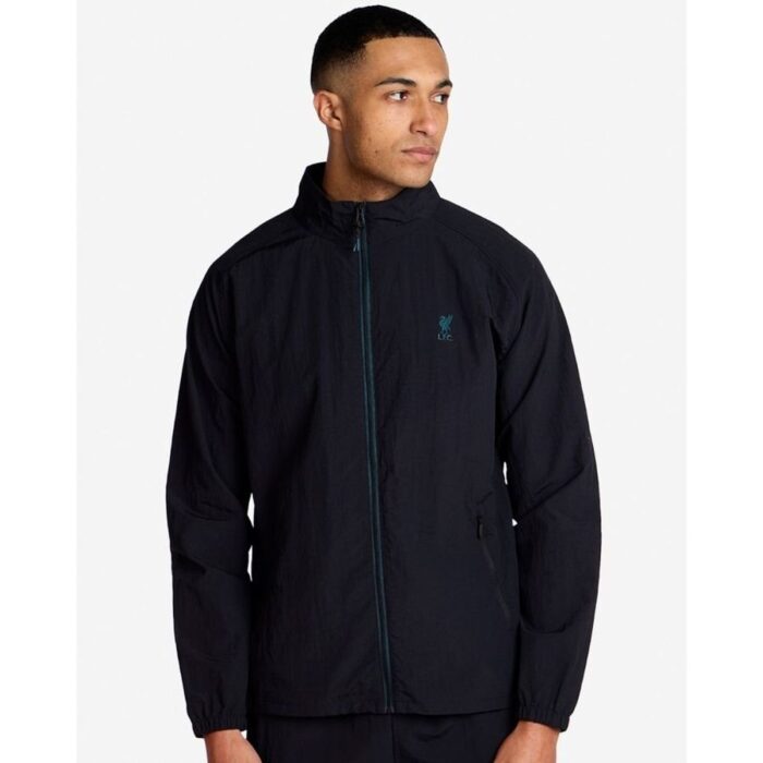 Liverpool Windbreaker Jacket Athletic - Black