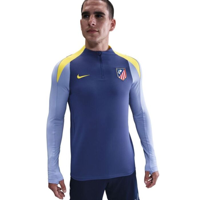 Atletico Madrid Training Shirt Dri-FIT Strike Drill - Purple Dynasty/Vibrant Yellow