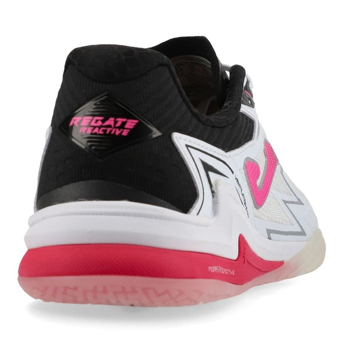 Joma Regate Reactive IN - White/Black/Pink 6 Joma Regate Reactive IN - White/Black/Pink - Image 6