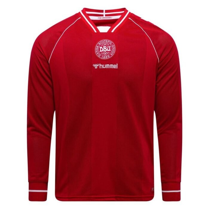 Denmark Home Shirt 2026/27 Kids Long Sleeves