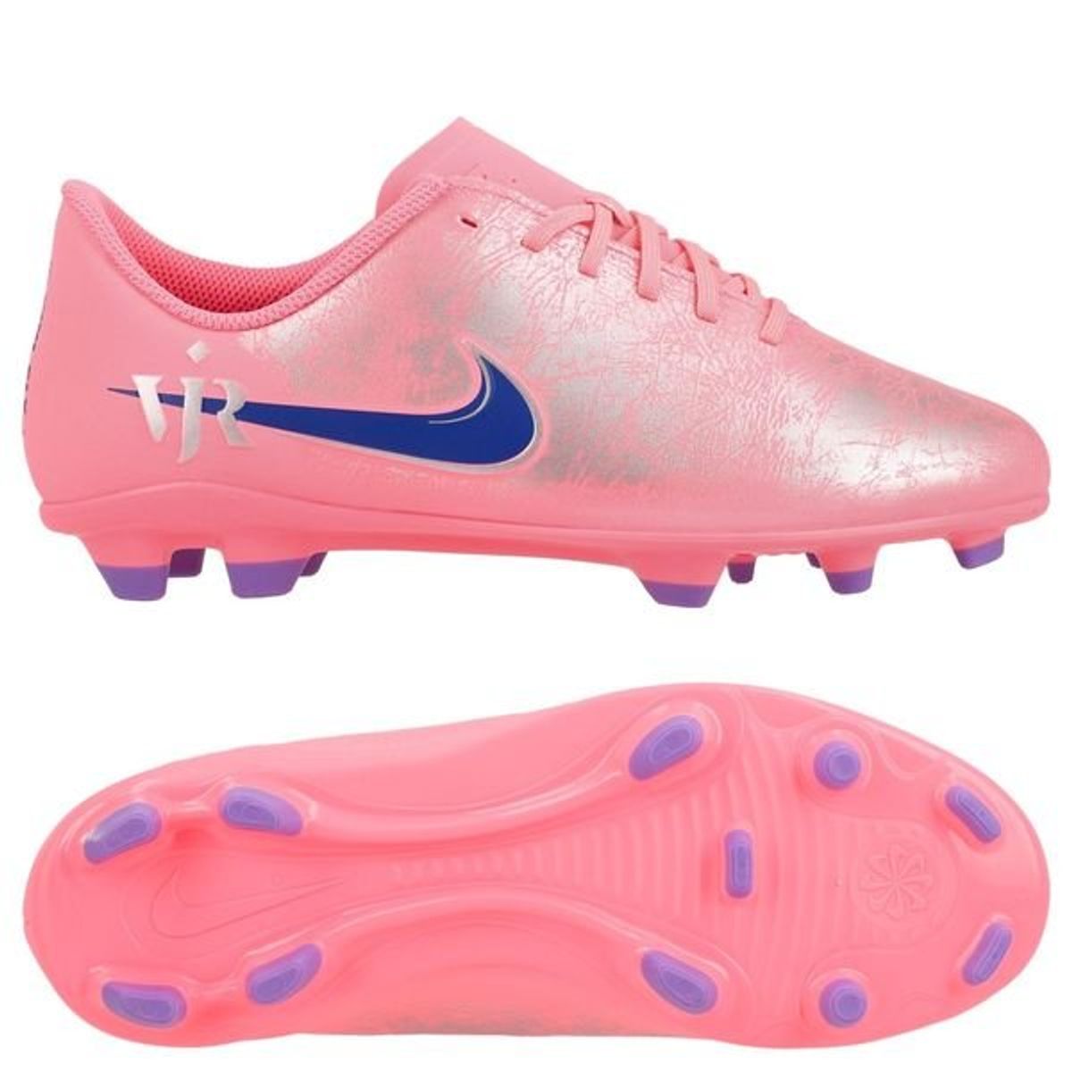 Nike Mercurial Vapor 16 Club MG Vini Jr. Personal Edition - Sunset Pulse/Old Royal Kids 9 Nike Mercurial Vapor 16 Club MG Vini Jr. Personal Edition - Sunset Pulse/Old Royal Kids - Image 9