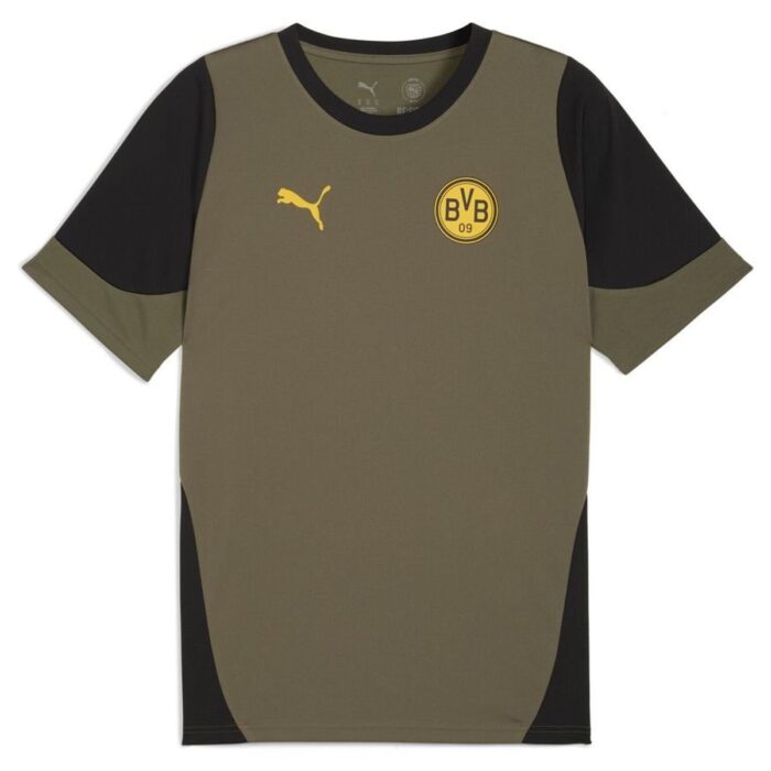 Dortmund Training T-Shirt - Loden Green/PUMA Black