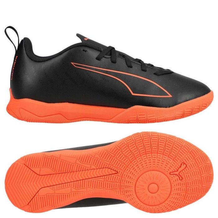 PUMA Ultra 6 Play IT Eclipse - PUMA Black/Puma Red Kids