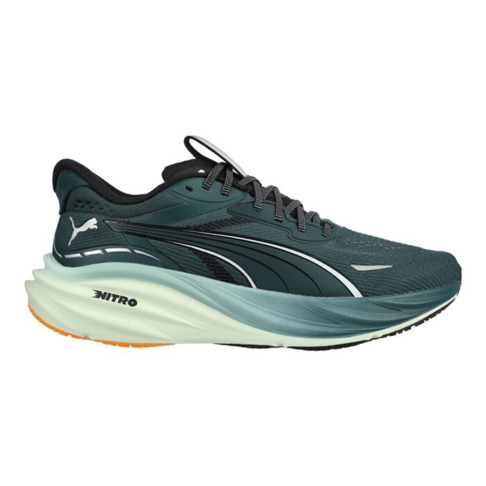 PUMA Running Shoe Magnify Nitro 3 - Green Terrain/Heat Fire