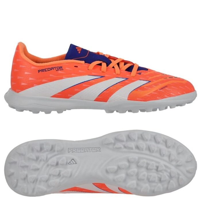 adidas Predator League TF Coral Blaze - Signal Coral/Footwear White/Beam Orange Kids