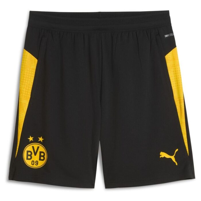 Dortmund Training Shorts - PUMA Black/Faster Yellow