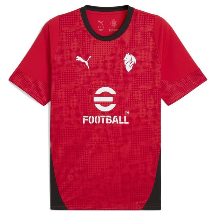Milan Training T-Shirt - For All Time Red/PUMA Black