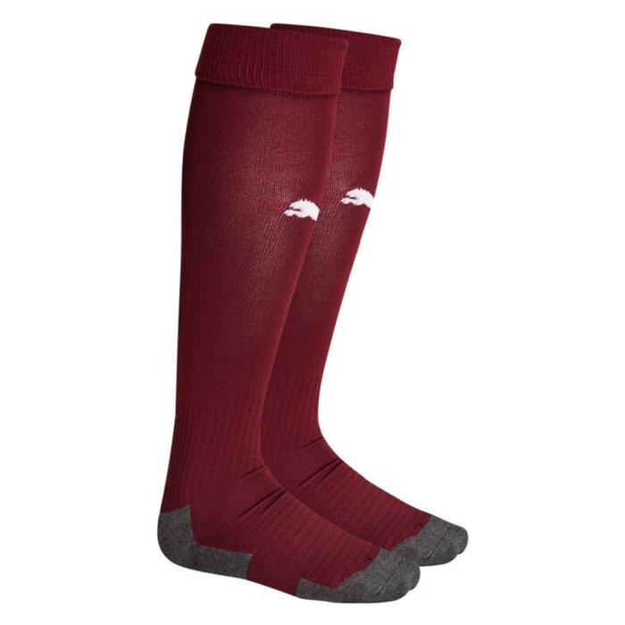 PUMA Football Socks LIGA Core - Cordovan/PUMA White