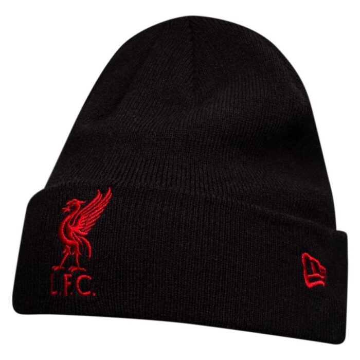 Liverpool Beanie Core Cuff - Black/Scarlet
