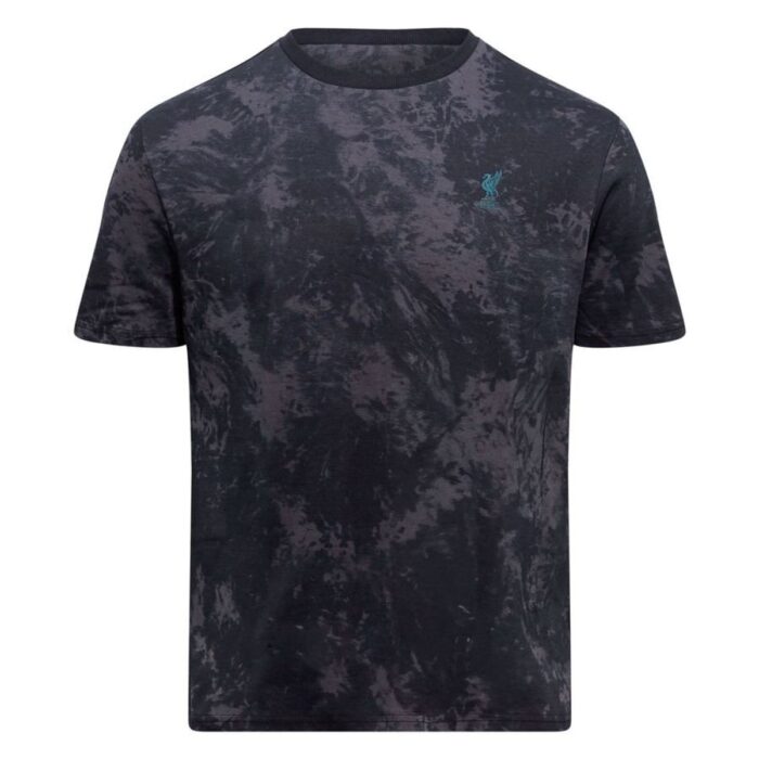 Liverpool T-Shirt Athletic Oversized Tie-Dye - Black