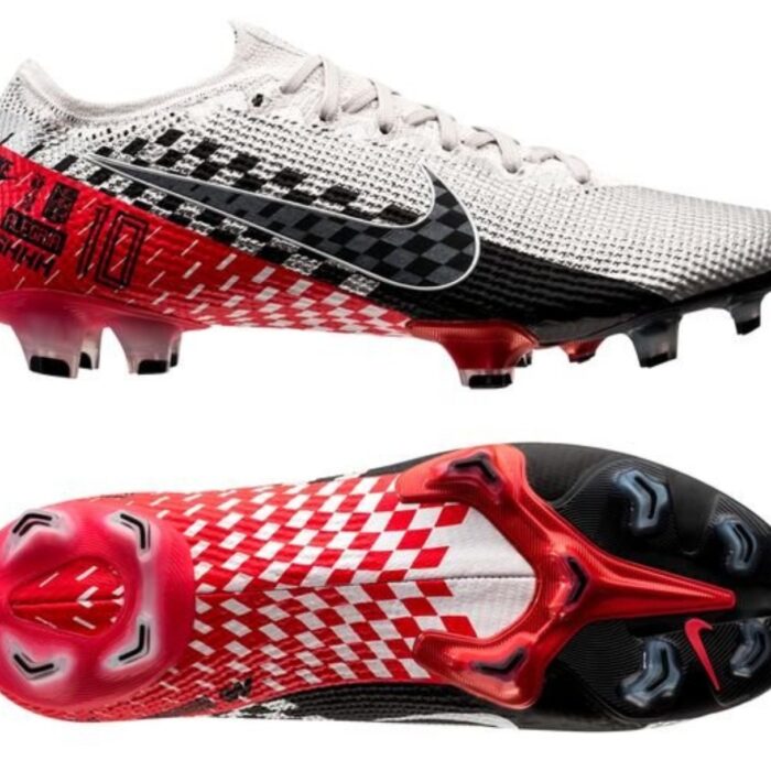 Nike Mercurial Vapor 13 Elite FG NJR Speed Freak - Chrome/Black/Red Orbit