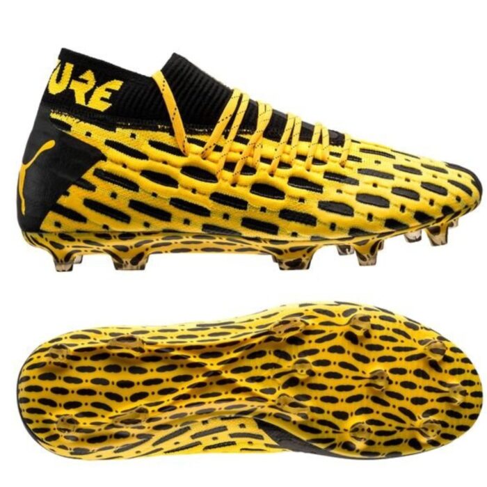 PUMA Future 5.1 Netfit FG/AG Spark - Ultra Yellow/PUMA Black