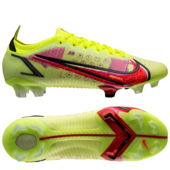 Nike Mercurial Vapor 14 Elite FG Motivation - Volt/Bright Crimson/Black