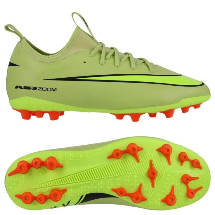 Nike Air Zoom Mercurial Vapor 16 Academy AG Max Voltage - Limelight/Volt/Hyper Crimson Kids