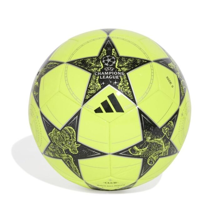 adidas Football Club Champions League 2025/26 - Solar Yellow/Black/Silver Metallic