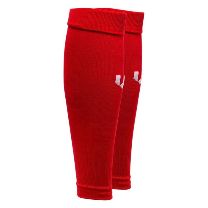 Unisport Football Socks Leg Sleeve - Red