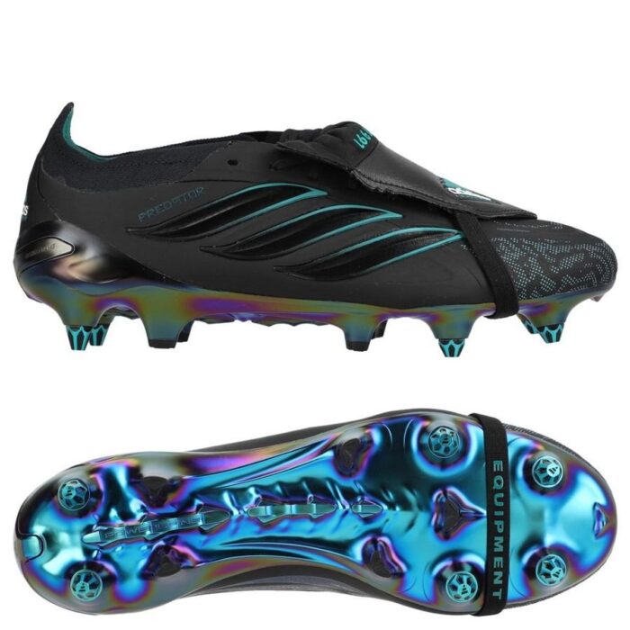 adidas Predator Elite Fold-over Tongue SG EQT - Core Black/Equipment Green LIMITED EDITION