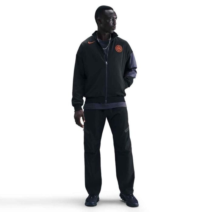 Inter Training Jacket Dri-FIT Strike Anthem 3rd - Black/Thunder Blue/Safety Orange
