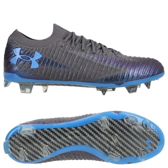 Under Armour Shadow Elite 3.0 FG - Castlerock/Blue Atlantis