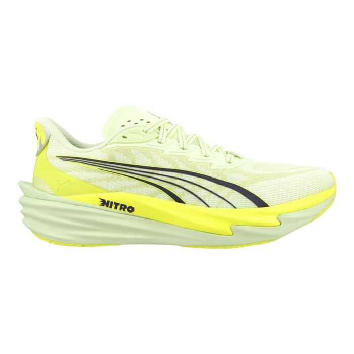 PUMA Running Shoe Deviate Nitro 4 - Green/Yellow