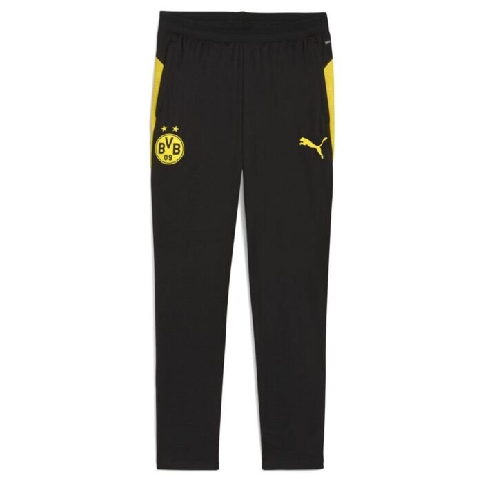 Dortmund Training Trousers - PUMA Black/Faster Yellow