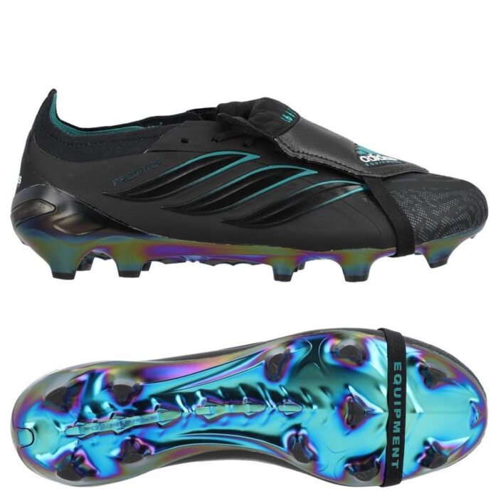 adidas Predator Elite Fold-over Tongue FG EQT - Core Black/Equipment Green LIMITED EDITION