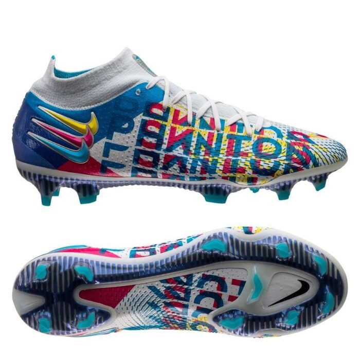 Nike Phantom GT Elite DF FG 3D - Chlorine Blue/Pink Blast/Opti Yellow LIMITED EDITION