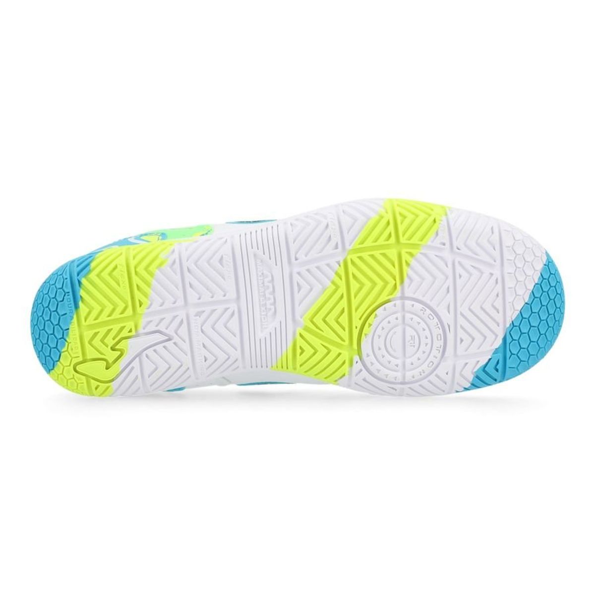 Joma Top Flex IN - White/Green/Blue Kids 8 Joma Top Flex IN - White/Green/Blue Kids - Image 8