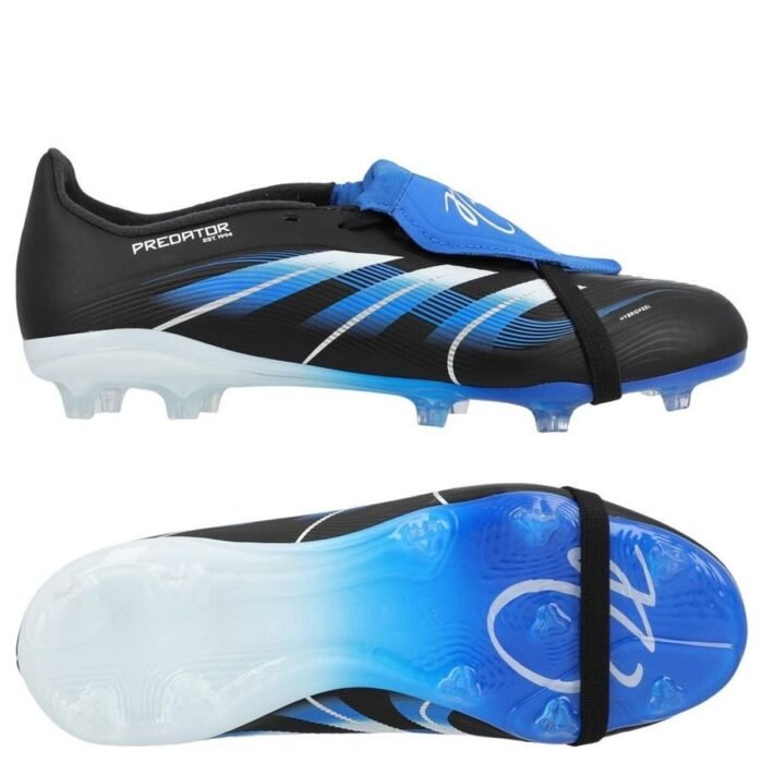 adidas Predator League Fold-over Tongue FG/AG Jude Bellingham - Core Black/Footwear White/Glory Blue Kids