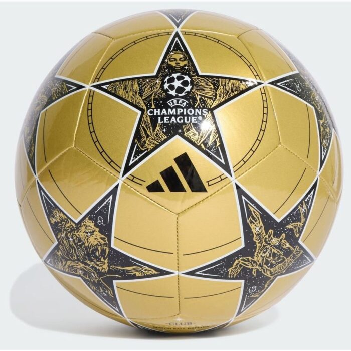 adidas Football Club Champions League 2025/26 - Gold Metallic/Black/White